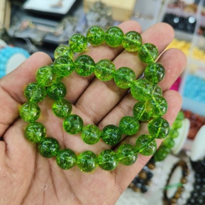 กำไลข้อมือตามสั่งดีไซน์ใหม่สุดพิเศษพร้อมกำไลข้อมือเพอริโดซิทรินสำหรับงานแต่งงานของที่ระลึกงานฝีมือ - Product Image 4