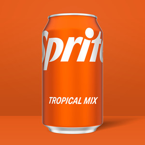 เครื่องดื่มอัดลมผสมสไปรต์ทรอปิคอลขนาด355มล. เครื่องดื่มรสสับปะรดเพื่อความสดชื่นบรรจุจำนวนมาก - Product Image 1