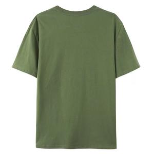 Camisetas de algodón para hombre de Hip Hop de peso pesado de 210 gramos, hombros caídos, recortadas, con gráfico frontal personalizado, ajuste Regular, respetuoso con el medio ambiente - Product Image 4