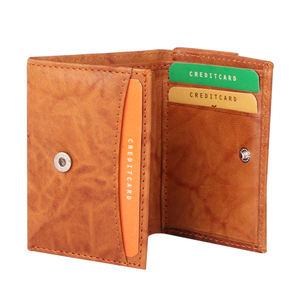 Offre Spéciale portefeuille en cuir de grande capacité pour femmes avec logo personnalisé avec fermeture à bouton fermeture à glissière courte et embrayages pour femmes - Product Image 2