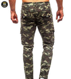 Pantalones Cargo de Verano para Hombre, Impermeables, Resistentes al Viento, Ligeros, Transpirables, Casuales, con Múltiples Bolsillos, Cintura Media, Talla Grande - Product Image 3