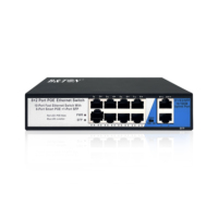 Conmutador POE 24 puertos POE + 2 Sfp + 2 puertos de enlace ascendente Conmutador Gigabit Ethernet PoE completo