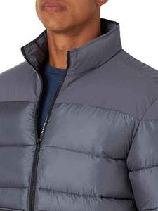 2025 chaqueta acolchada de estilo callejero personalizada Unisex, chaqueta de plumón de algodón transpirable con cuello levantado para hombres y mujeres - Product Image 6