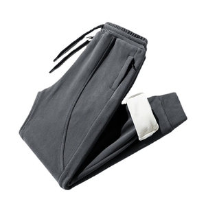 Pantalons pour hommes 100% coton Pantalons de survêtement taille mi-haute Imperméable Séchage rapide Respirant Vêtement décontracté Pantalons de course Fitness - Product Image 6