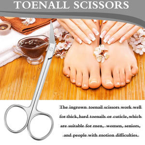 Ciseaux de podologie à long manche en acier inoxydable pour ongles incarnés, cuticules, manucure, pédicure, outil professionnel pour les ongles - Product Image 4