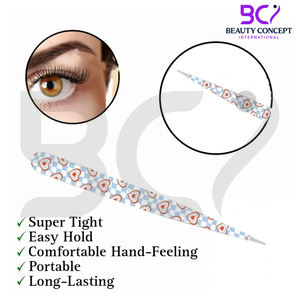 Pince à épiler en acier inoxydable à pointe inclinée à 25 degrés pour femmes, pour le façonnage et l'entretien des sourcils et des contours du visage - Product Image 5