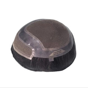 Toupet pour homme Taz Hair, perruque 100% cheveux humains, densité brute 60%-150%, cheveux indiens Remy, pièces imperméables, vague d'eau - Product Image 5