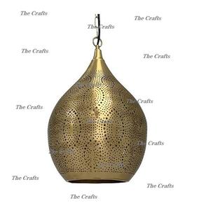 Deluxe Quality Round Shape <b>Lantern</b> In Metal <b>Gold</b> Color Hanging <b>Lantern</b> For Wedding And Home Decoration Use - Product Image 1