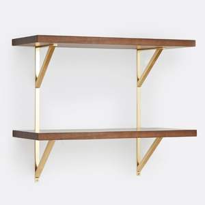 Reliable Manufacturer Premium Quality Iron Wall Hanging <b>Shelves</b> For Luxury Home Storage Collection Featuring Strong - Product Image 1