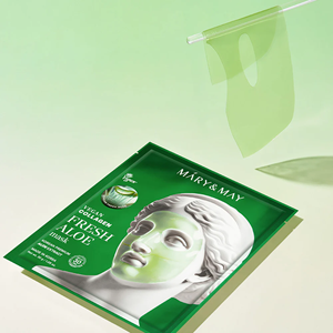 Mascarilla Facial de Aloe Vera Vegana Mary&May (30g x4) – Cuidado de la Piel Coreano Australia - Product Image 3