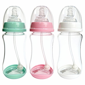 Biberon d'Alimentation pour Bébé Pas Cher avec Logo Personnalisé, Biberon de Lait Anti-Colique pour Nouveau-Né avec Sensation de Confort - Product Image 3