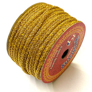 Golden Metallic <b>Cord</b> Rope For DIY And Decorations Deals In Wholesale - Product Image 1