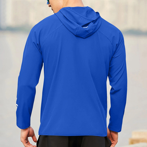 Chaqueta Cortavientos Impermeable Deportiva para Hombre, Estilo Urbano, para Correr al Aire Libre, con Logotipo Personalizado, Tejido de Poliéster y Elastano - Product Image 6