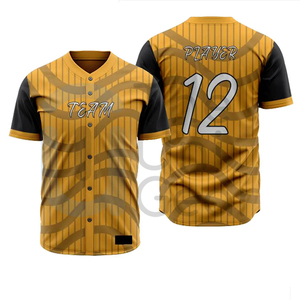 Tenues de baseball unisexes personnalisées respirantes et anti-humidité, maillots et pantalons, ensembles de vêtements de sport en gros, vente chaude - Product Image 2