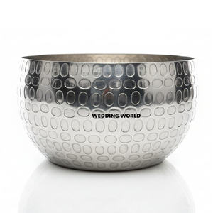 Bol à chocolat en acier inoxydable poli miroir, fait à la main, bol à bonbons classique, élégant et chic - Product Image 5