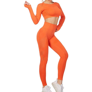 Latest Style Women Yoga Suit Collection Sport Jogging Set Scrunch butt Fitness Wear Wholesale Price & <b>leggings</b> for women - Product Image 4
