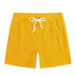 Pantalones cortos de gimnasio de algodón 100% de peso pesado al por mayor para hombres, pantalones cortos de sudor transpirables de felpa francesa de forro polar para High Street no tejidos - Product Image 5