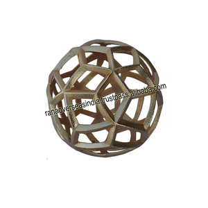 โลหะตกแต่งเรขาคณิตทรงกลมชุด 3 ชิ้นสําหรับห้องนั่งเล่นห้องนอนโต๊ะสํานักงานตกแต่ง - Product Image 3