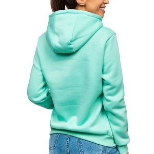 Sweat-shirts à capuche personnalisables pour femmes, grande taille, bleu, légers, 100 % coton, coupe ample, respirants, écologiques, de haute qualité - Product Image 6