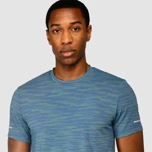 Logotipo personalizado 100% algodón slim fit tamaño manga corta cuello redondo cuello sólido liso Jersey camiseta para hombres - Product Image 5