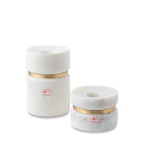 Soporte de vela de luz T de mármol natural a precio al por mayor decoración de mesa de sala de estar de hotel en casa - Product Image 6