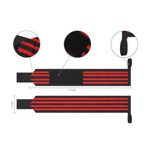 High Quality Neoprene Non-Slip Wrist Wraps Customizable <b>Fitness</b> Safety Training Aids Unisex <b>Outdoor</b> Weightlifting <b>Equipment</b> - Product Image 2