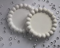 Ensemble de 6 sous-verres de luxe modernes en marbre, écologiques et extravagants, avec support, incrustation artisanale, taille 4x4, personnalisables