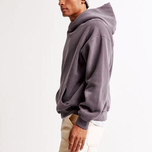 Sweats à capuche pour hommes sans ficelle avec logo personnalisé Sweats à capuche et sweatshirts de haute qualité pour hommes - Product Image 5