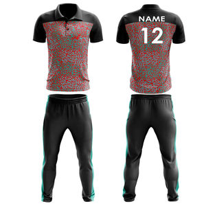 Sublimación de secado rápido Cricket Uniforme Jersey Mejor calidad Cricket Kit Diseño Uniformes Color personalizado Cricket Uniforme - Product Image 3