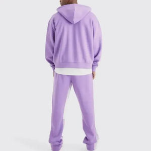 High Street Mejor Diseño Logotipo personalizado Alta calidad Loose Fit Chándales Transpirable Hombres Tech Fleece Chándales Venta al por mayor OEM - Product Image 3