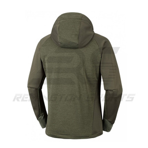 Customized Logo Printing Front Zipper Stand Collar Softshell <b>Jackets</b> 2024 <b>Light</b> Weight <b>Men</b> Softshell <b>Jacket</b> - Product Image 2