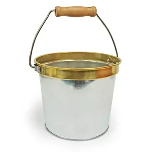 Jardinière galvanisée de qualité supérieure, jardinière et pot à fleurs de luxe faits à la main, seau de jardin, jardinière surélevée, légumes de qualité supérieure - Product Image 1