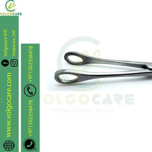 Forceps éponge Foerster 12 "droit dentelé chirurgical tenant dans des instruments chirurgicaux de style unique - Product Image 4