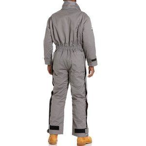 Ropa de trabajo para hombres de color sólido, mono de seguridad barato, Mono de últimos diseños de alta calidad al por mayor 2024 - Product Image 4