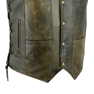 Chaleco de invierno de estilo informal más vendido, el mejor vendedor del fabricante profesional, ropa exterior transpirable de cuero de secado rápido a prueba de viento - Product Image 5