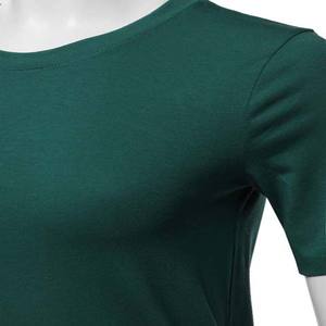 Camisetas de Mujer Más Vendidas, Verano, Ecológicas, Personalizables, Alta Calidad, MOQ Bajo, Precio Económico, Cuello Redondo, Corte Regular - Product Image 4