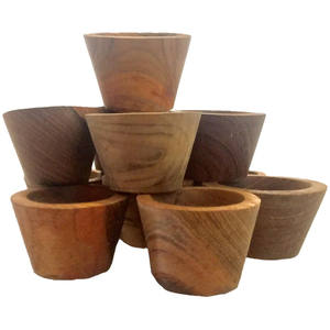 Manufacture Design Solid Wooden <b>Mini</b> Bowl in High Quality Wood Customized Wooden Bowl Natural Craft with <b>Sale</b> - Product Image 5