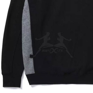 Alta calidad precio barato hombres media cremallera sudaderas con capucha peso ligero hombres media cremallera sudaderas con capucha 100% algodón cremallera completa ropa de calle - Product Image 6