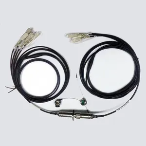 Outdoor 4Core Sx Mm Fiber Optic ODC-ODC Patch Snoer Voor Ftta En Broadcast Netwerk Met Vrouwelijke En Mannelijke Connector