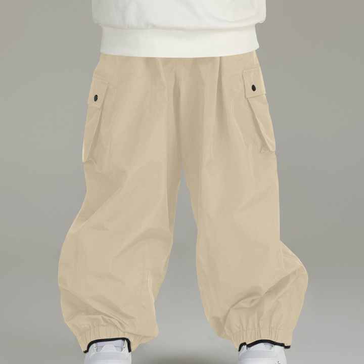 New Unisex Winter Outdoor Ski Pants Windproof Waterproof Warm Breathable Snowboarding Pants Snow Sports Loose Pants