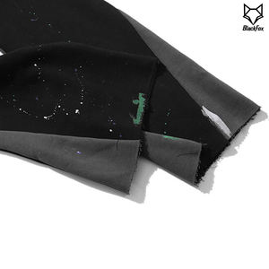 Vente en gros de pantalons évasés à jambes larges en sérigraphie légère de style décontracté pour hommes pantalons de survêtement évasés à coupe ample - Product Image 6