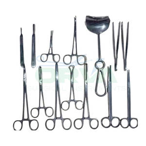 Juegos de instrumentos quirúrgicos de alta calidad Fuente de alimentación manual de acero inoxidable hecha profesional Venta en línea - Product Image 4