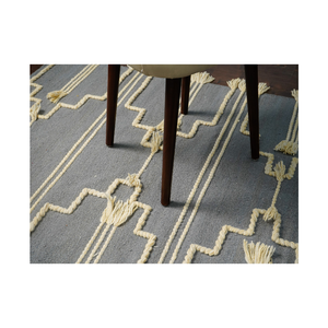 พรมขนแกะสไตล์โบฮีเมียนทำมือแบบทันสมัยพรมปูพื้นแบบสั่งทำได้ - Product Image 1