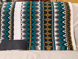 แผ่นอานโชว์แบบตะวันตกอุปกรณ์100% ม้าขนแกะแท้เพื่อความสบายและมีประสิทธิภาพ - Product Image 2