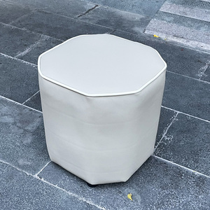 GDSF002 One-Seater Upholstered Hexagonal Wedge <b>Sofa</b> <b>Stool</b> - Product Image 5