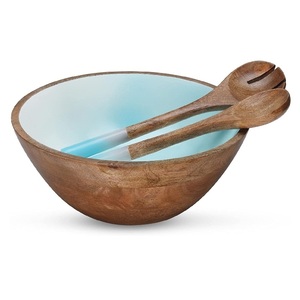 <b>Kitchen</b> Catering Usage Tableware Dates Snacks Soup Fruits Server Bowl Modern Design Multi-Functional Wood Serving Bowl - Product Image 2
