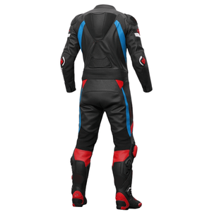 Mono de Motociclismo Zuzuki GXR para Hombre, Traje de Carreras de Cuero de Vaca/Canguro, Protección de Nivel 2 CE - Product Image 2
