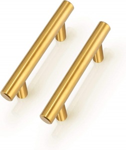 Nurlin latón colorido redondo blanco rosa Shell Color gabinete armario muebles perillas serie larga manijas - Product Image 5