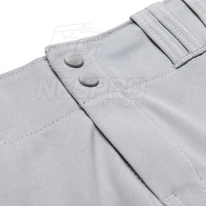 Pantalon de baseball respirant de haute qualité, dernier style, vente en gros, couleur personnalisée, logo imprimé par transfert thermique sur le devant, 100 % polyester - Product Image 6