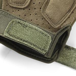 Gants de cyclisme confortables et respirants pour hommes Paume épaisse Dragonne réglable Néoprène/Cuir/Polyester Séchage rapide Léger - Product Image 3